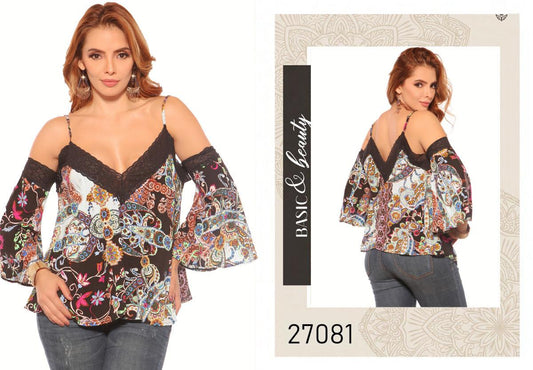 Ref. 004 -27081 Blusa sexy - ropacolombianaeneuropa
