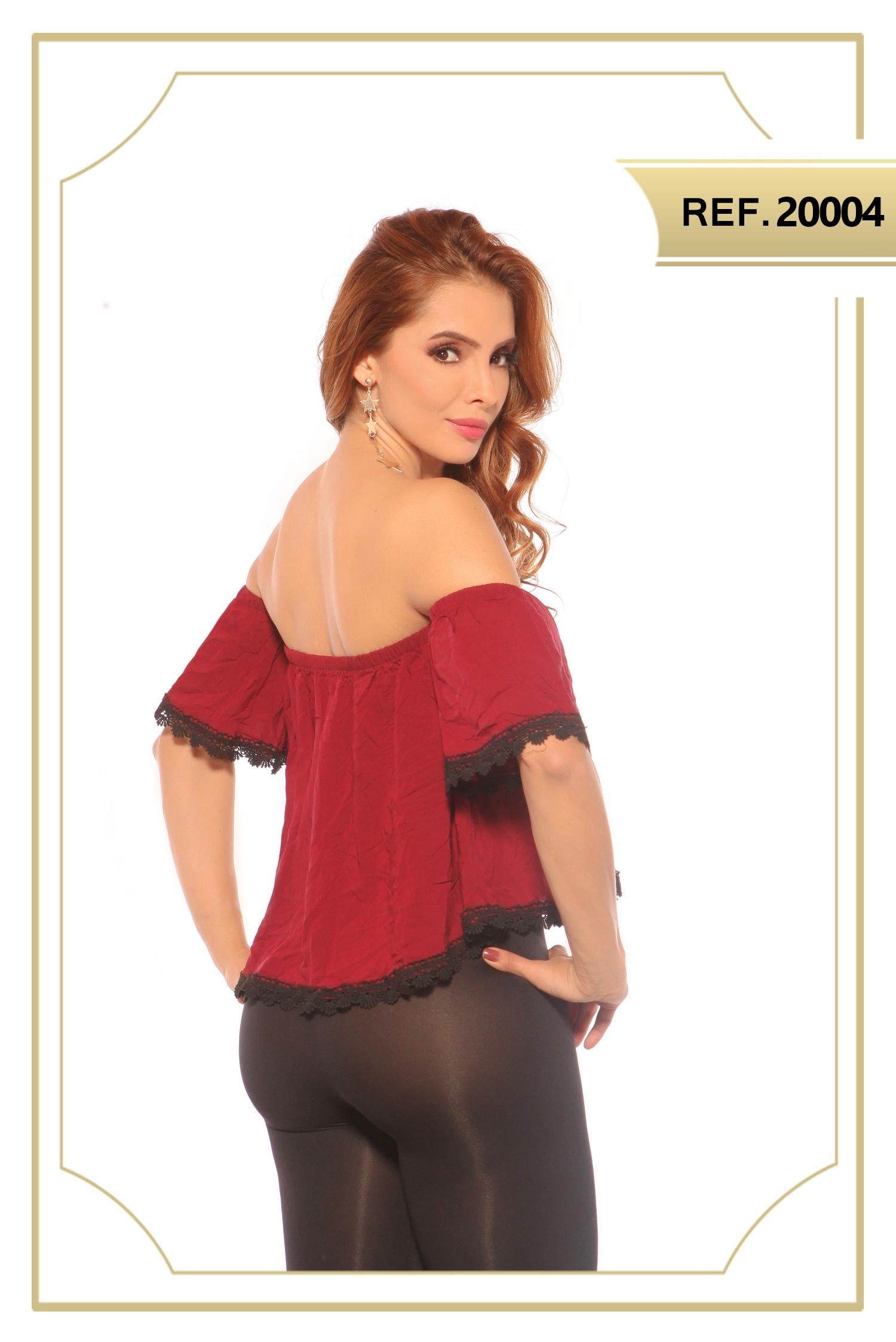 Ref. 004 -20004 BLUSA DAMA - ropacolombianaeneuropa