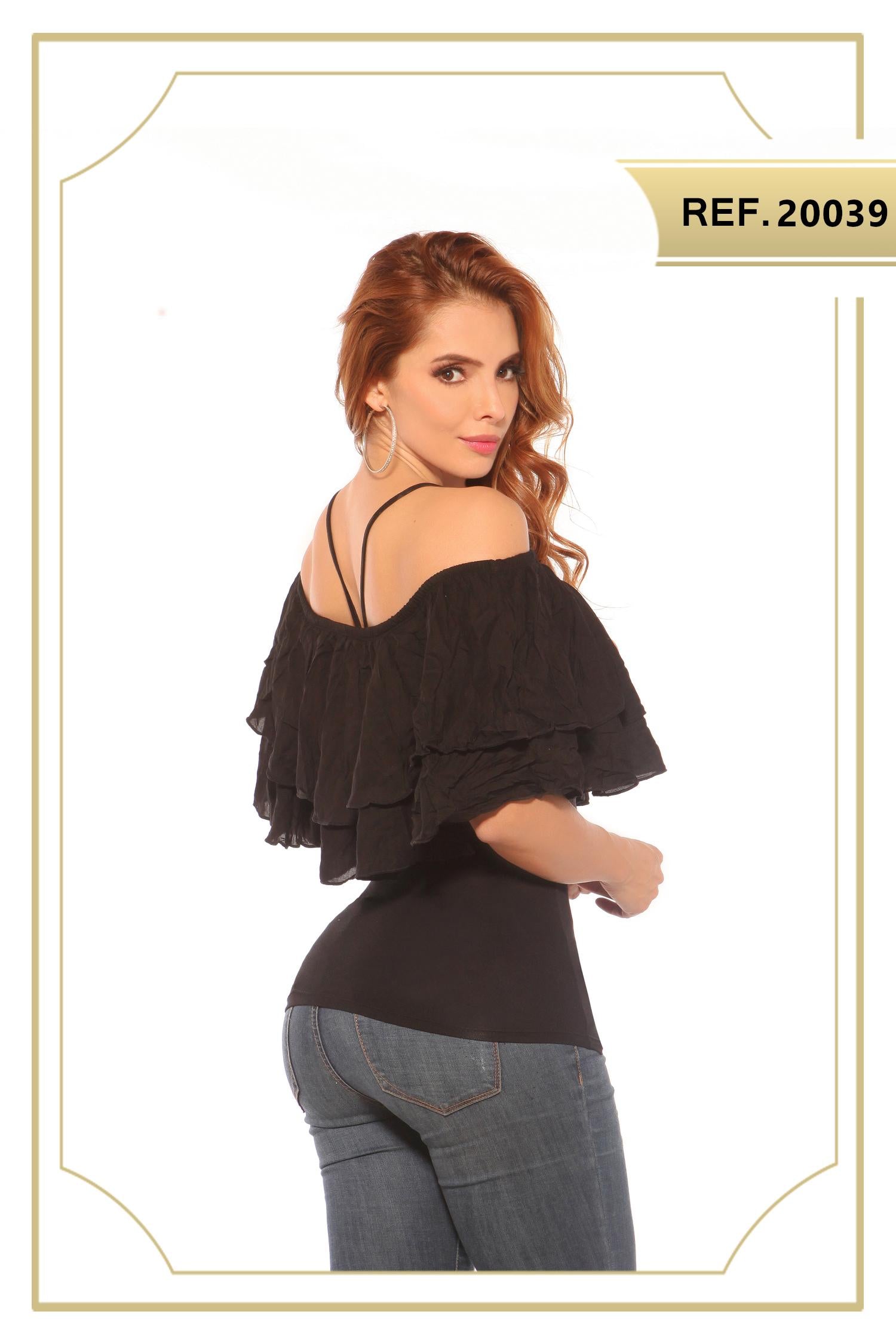 Ref. 004 -20039 BLUSA SEXY - ropacolombianaeneuropa