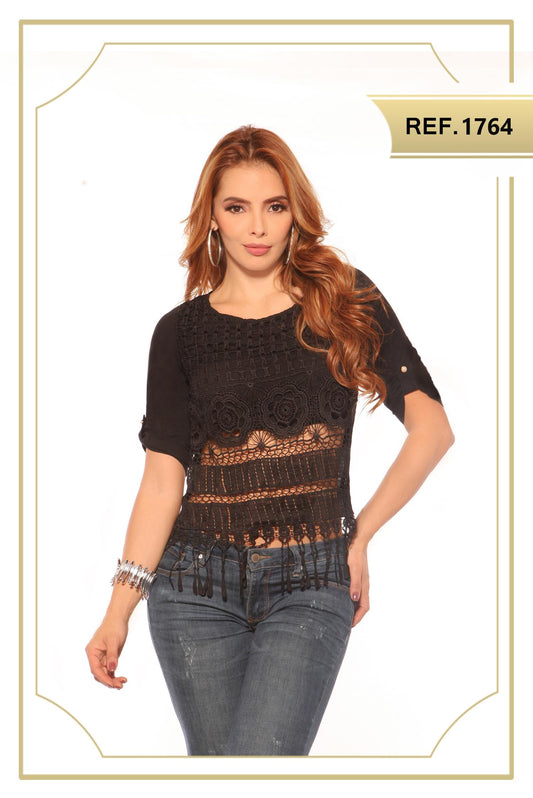 Ref. 008 -1764 Blusa latina. - ropacolombianaeneuropa