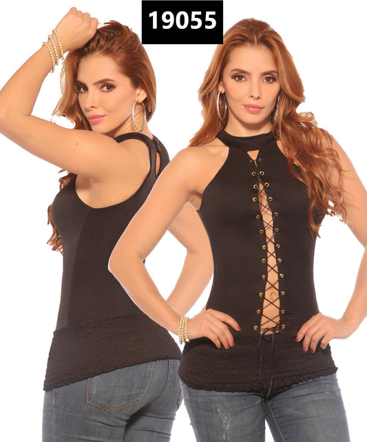 Ref. 004 -19055 BLUSA MANGA LARGA COLOMBIANA - ropacolombianaeneuropa
