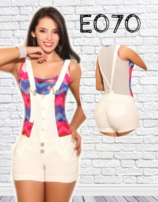 Ref. 005 -E070 Enterizo Sexy - ropacolombianaeneuropa