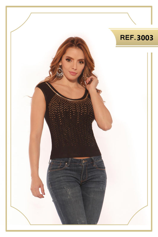 Ref. 005 -3003 BLUSA SEXY DAMA - ropacolombianaeneuropa