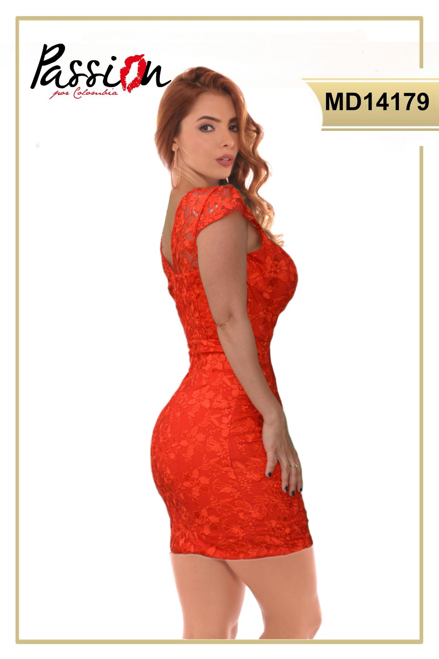 Ref. 003 -MD14179 Vestido Largo de Fiesta de Temporada - ropacolombianaeneuropa