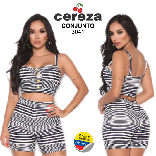 Ref. 004 -3041 Conjunto de moda - ropacolombianaeneuropa
