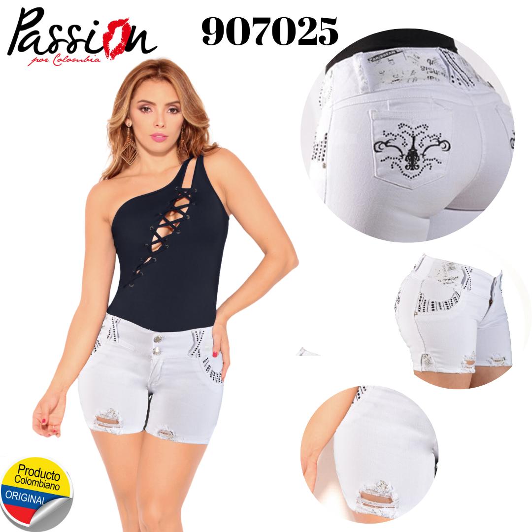 Ref. 030 -907025 Jean Short Colombiano Levantacola