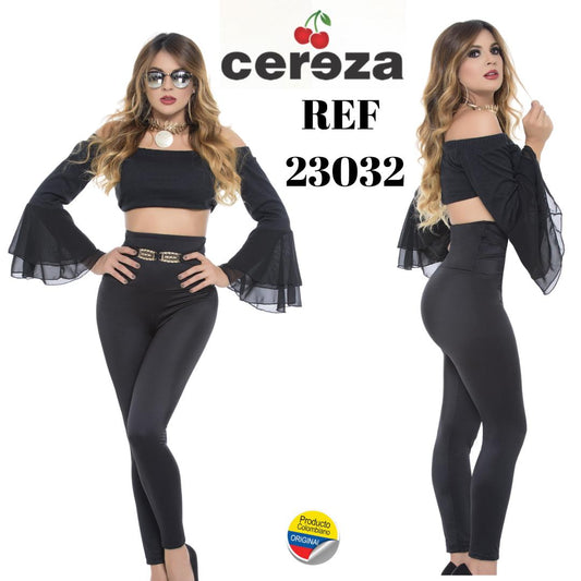 Ref. 004 -23032 CONJUNTO MANGA LARGA - ropacolombianaeneuropa