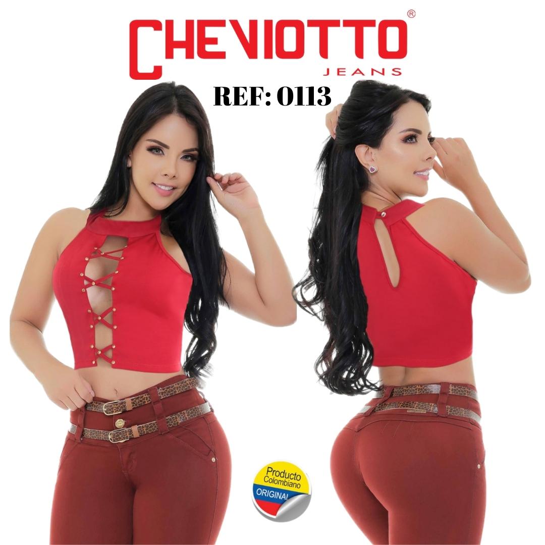 Ref. 001 -0113 BLUSA COLOMBIANA MANGA CORTA - ropacolombianaeneuropa