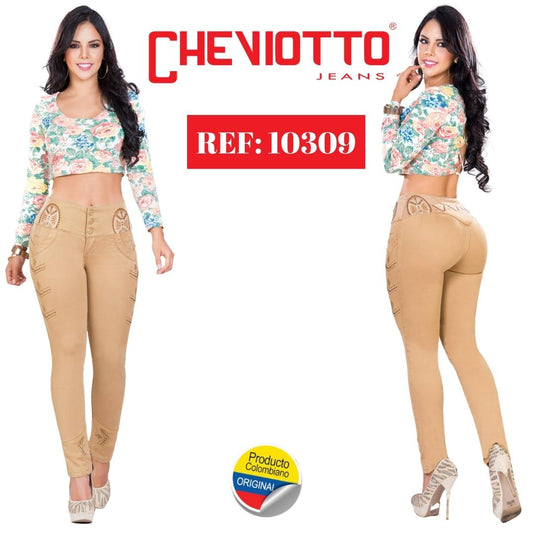 Ref. 001 -10309 JEANS LEVANTACOLA COLOMBIANO