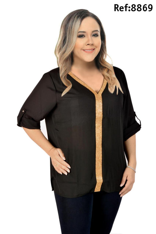 Ref. 003 -8869 Blusa de moda - ropacolombianaeneuropa