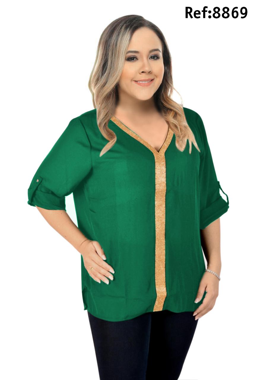 Ref. 003 -8869 Blusa de moda - ropacolombianaeneuropa