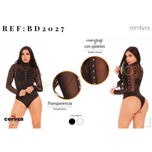 Ref. 004 -BD2027 Body Reductor Colombiano con estilo - ropacolombianaeneuropa