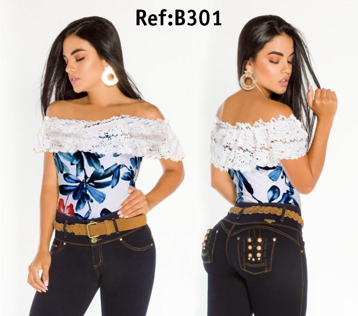 Ref. 059 -B301 Body estilo moderno original colombiana
