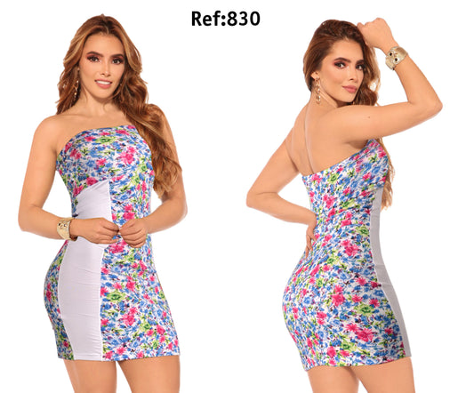 Ref. 008 -L830 VESTIDO COLOMBIANO ES PASION - ropacolombianaeneuropa