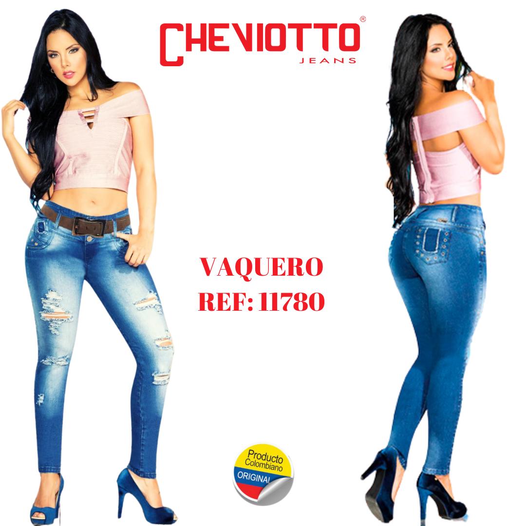 Ref. 001 -11780  Jeans con Bolsillos