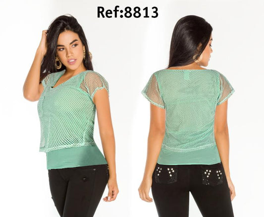 Ref. 003 -8813 Blusa Americana