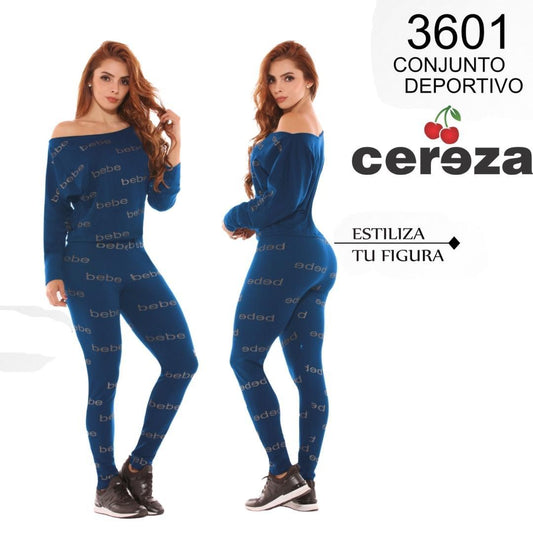 Ref. 004 -3601 Fantástico Conjunto Colombiano Deportivo De Moda - ropacolombianaeneuropa