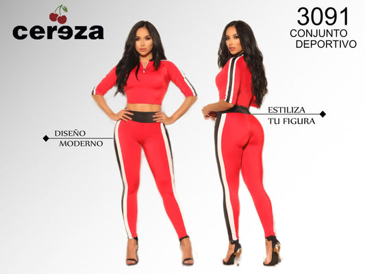Ref. 004 -3091 Conjunto Deportivo - ropacolombianaeneuropa