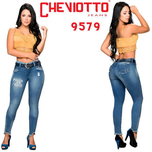 Ref. 001 -9579ESTAMPADO JEAN COLOMBIANO LEVANTACOLA