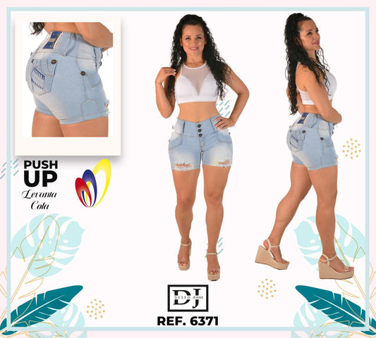 Ref. 006 -6371-Deseo Short Levanta Cola, estilo y moda Colombiana