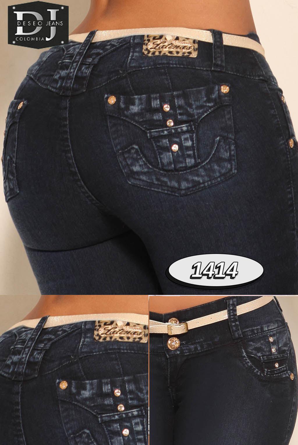 Ref. 006 -1414 Jean Levanta cola Colombiano