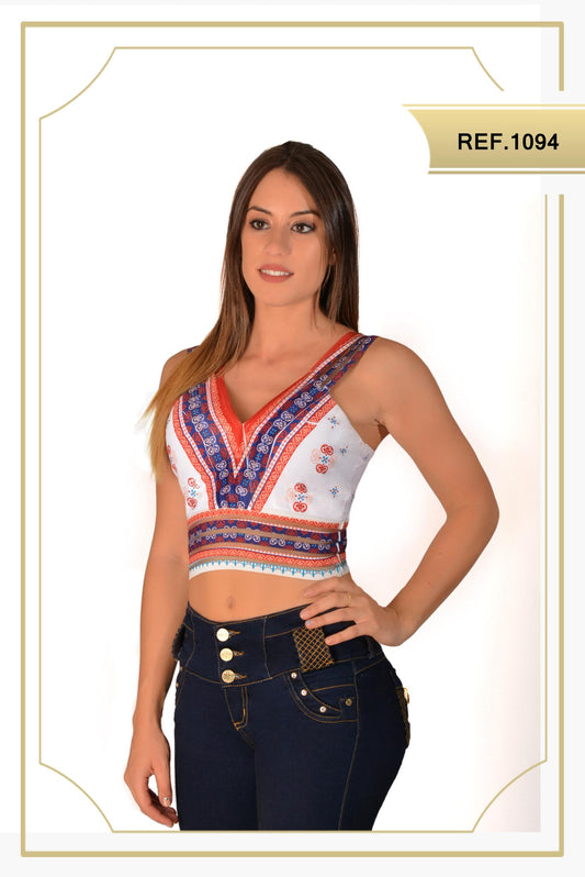Ref. 015 -1094 BLUSA DAMA - ropacolombianaeneuropa