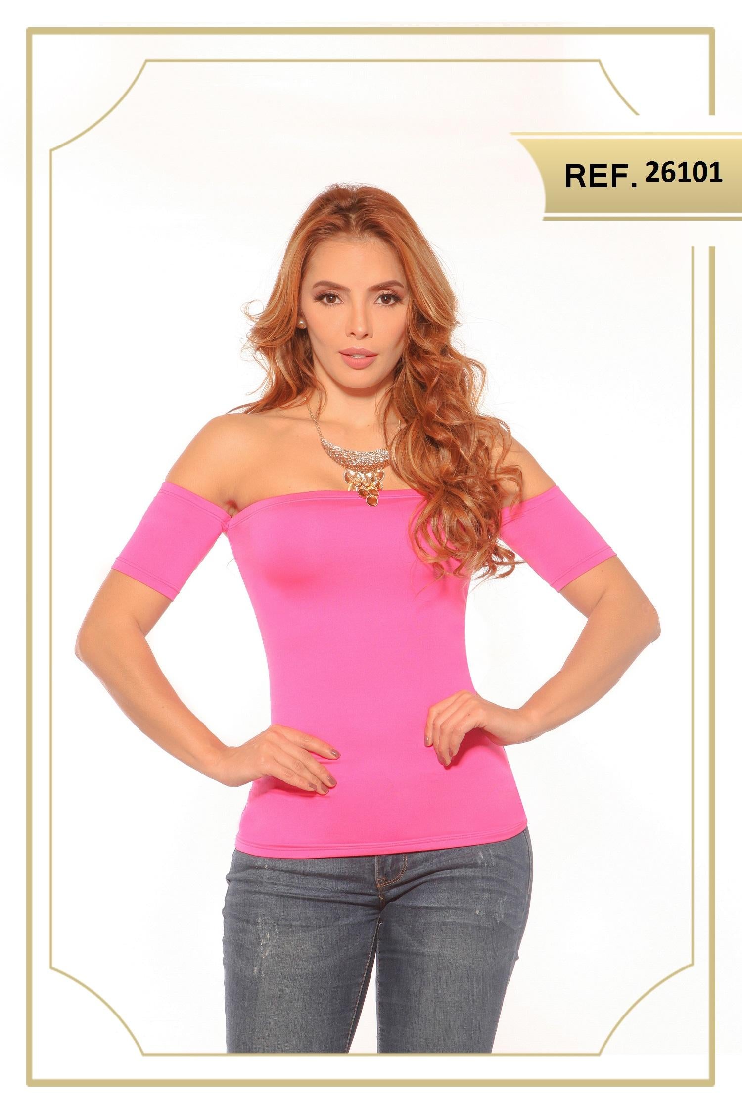 Ref. 004 -26101 Blusa sexy - ropacolombianaeneuropa