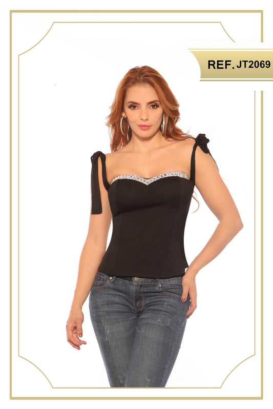 Ref. 003 -JT2069 Blusa sexy - ropacolombianaeneuropa