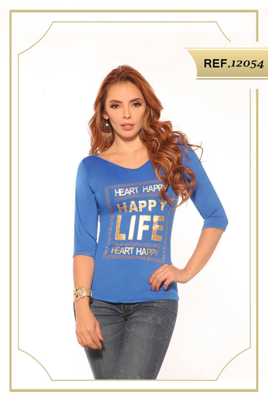 Ref. 004 -12054 BLUSA SEXY DAMA - ropacolombianaeneuropa
