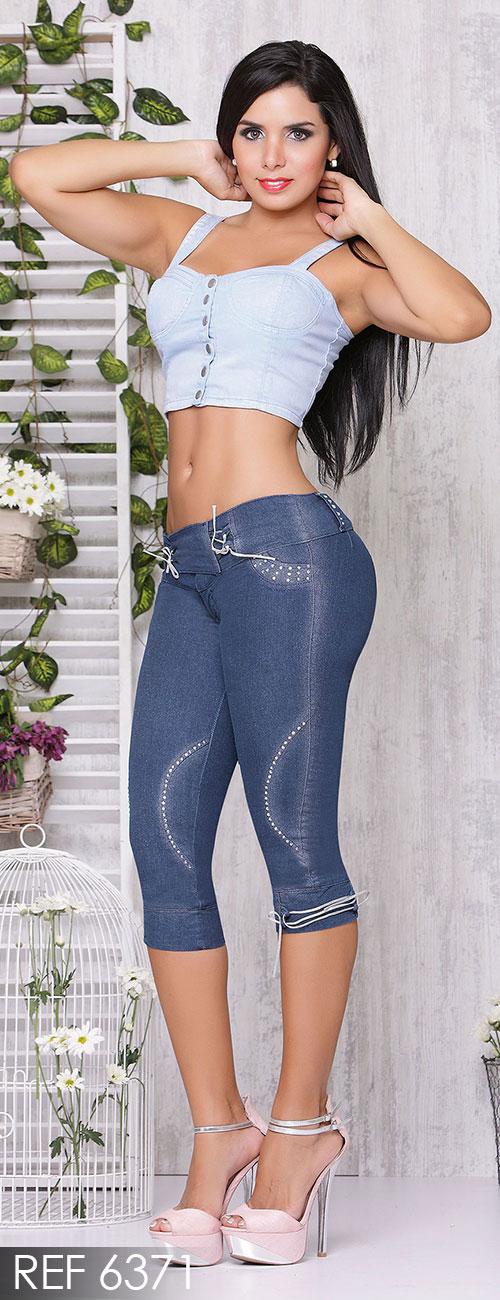 Ref. 001 -6371 Jean Capri Colombiano Levantacola