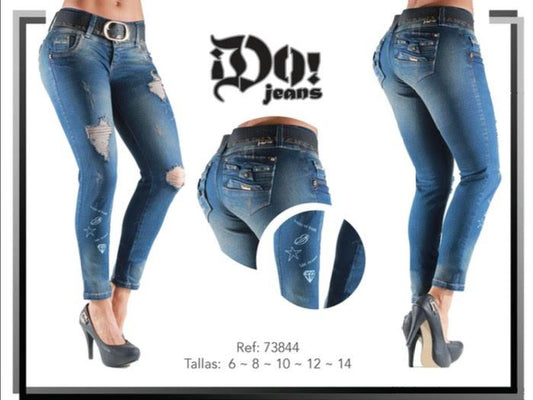 Ref. 039 -73844 JEANS LEVANTACOLA COLOMBIANO - ropacolombianaeneuropa