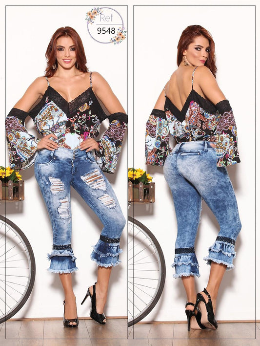 Ref. 018 -9548 Fashion jean - ropacolombianaeneuropa