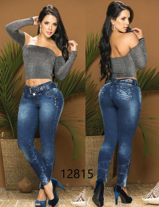 Ref. 001 -12815 Jean dama Levanta Cola Colombiano