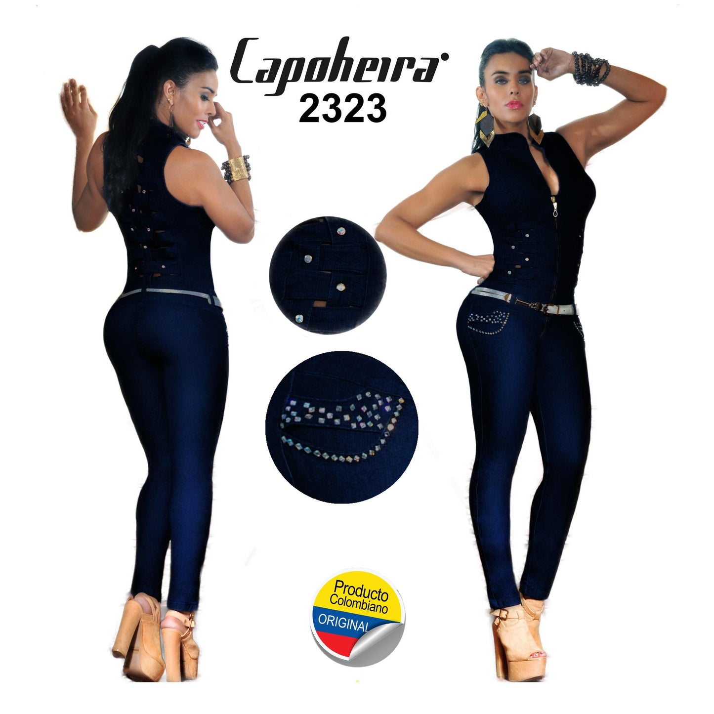 Ref. 006 -2323 ENTERIZO COLOMBIANO LEVANTACOLA - ropacolombianaeneuropa