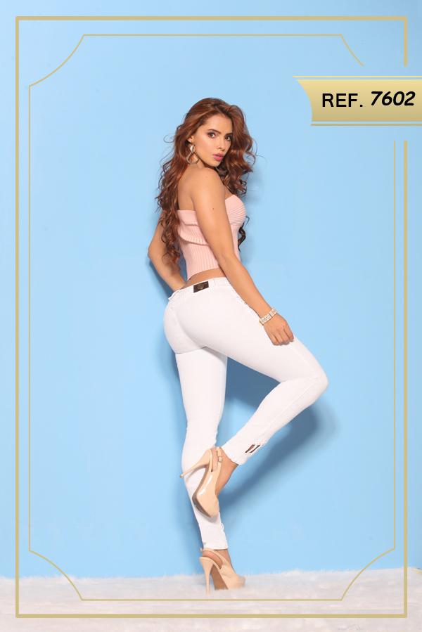 Ref. 014 -7602 Jean Siempre Elegante - ropacolombianaeneuropa