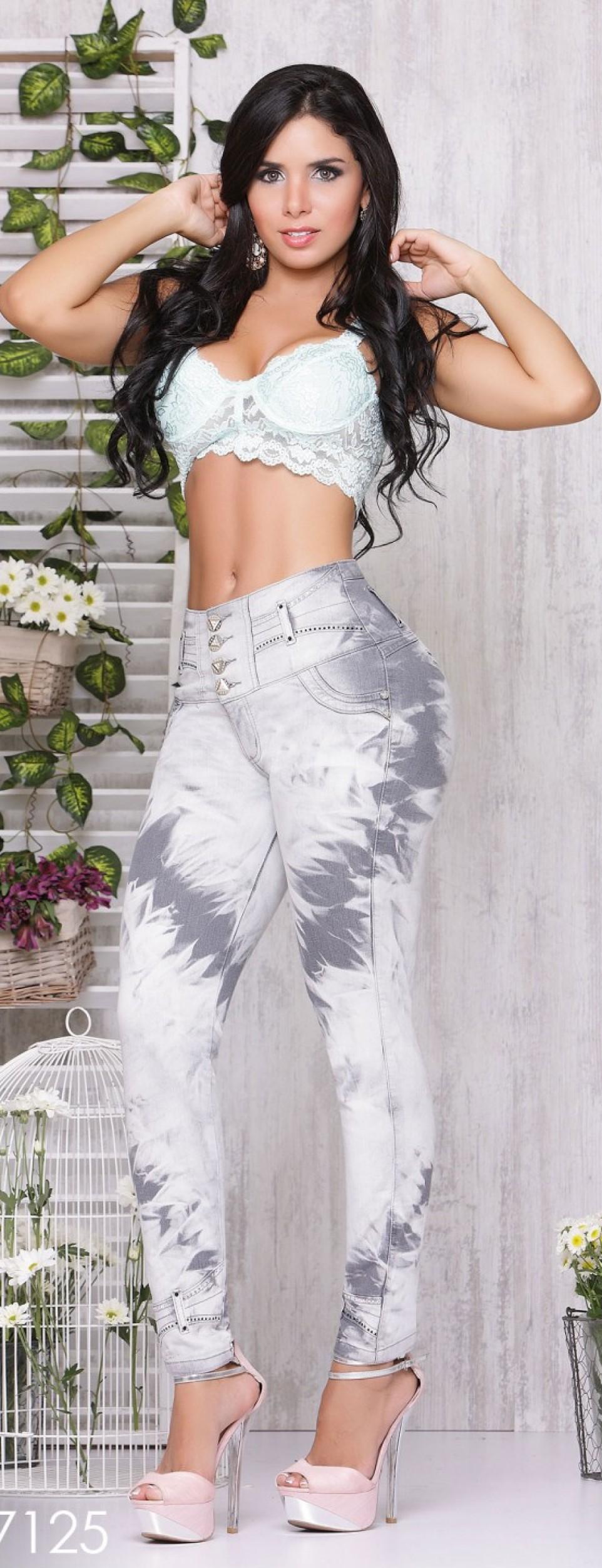 Ref. 001 -7125 Pantalón Doble Color