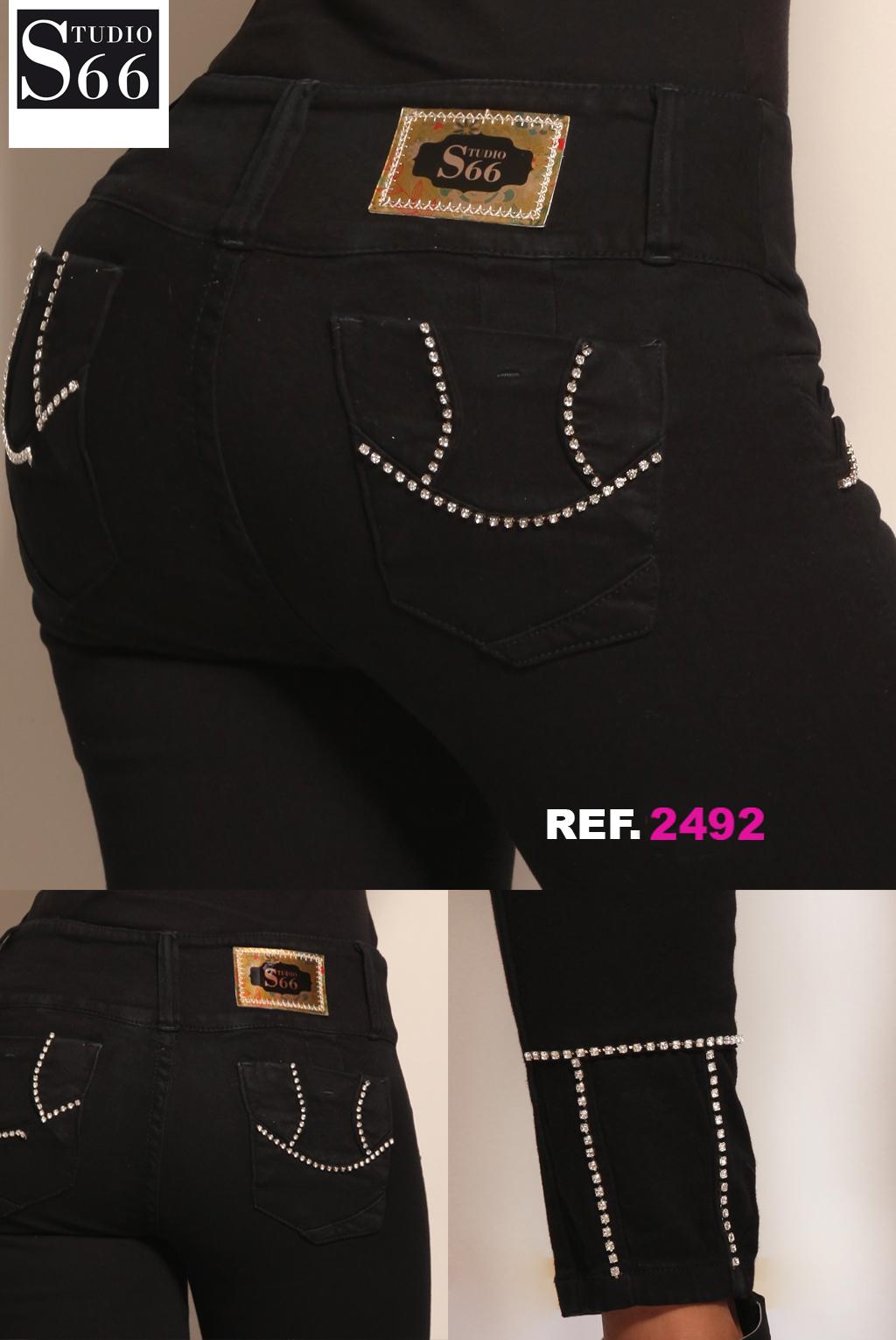 Ref. 014 -2492 Jean Elegancia Intensa - ropacolombianaeneuropa