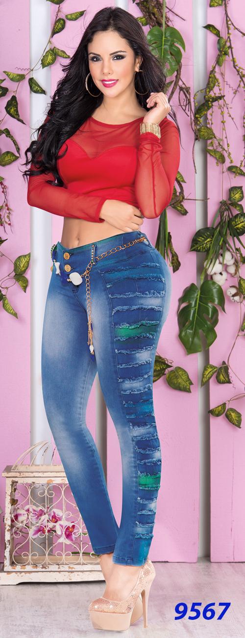 Ref. 001 -9567 Pantalon  Levata cola Colombiano