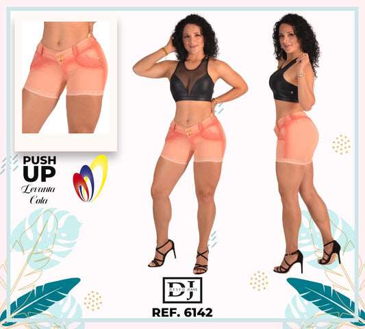 Ref. 006 -6142-SHORT SHORT COLOMBIANO LEVANTACOLA