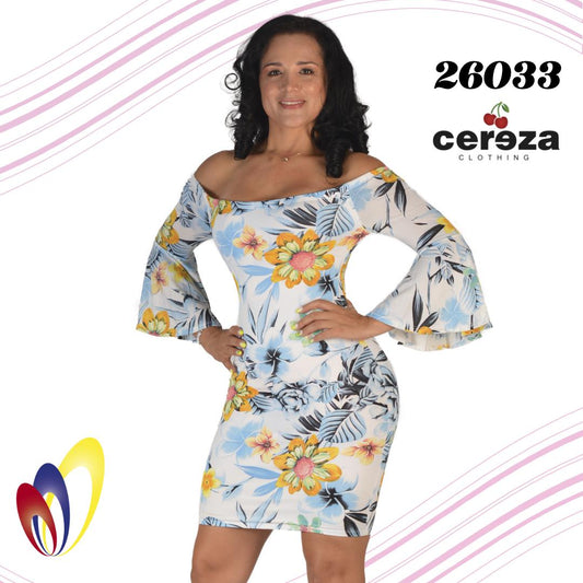 Ref. 004 -26033 VESTIDO SEXY DAMA - ropacolombianaeneuropa
