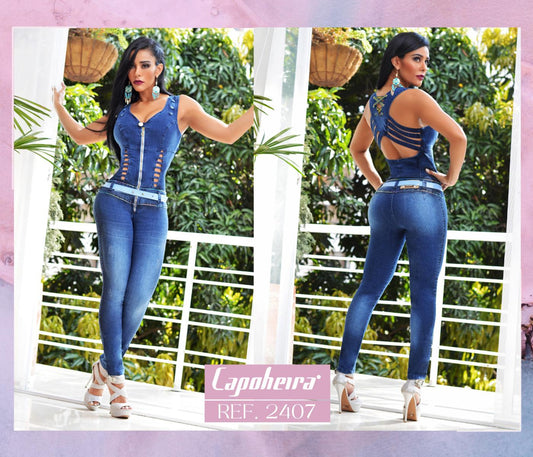 Ref. 006 -2407 ENTERIZO MODA - ropacolombianaeneuropa