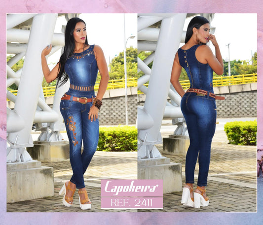 Ref. 006 -2411 Enterizo sexy - ropacolombianaeneuropa