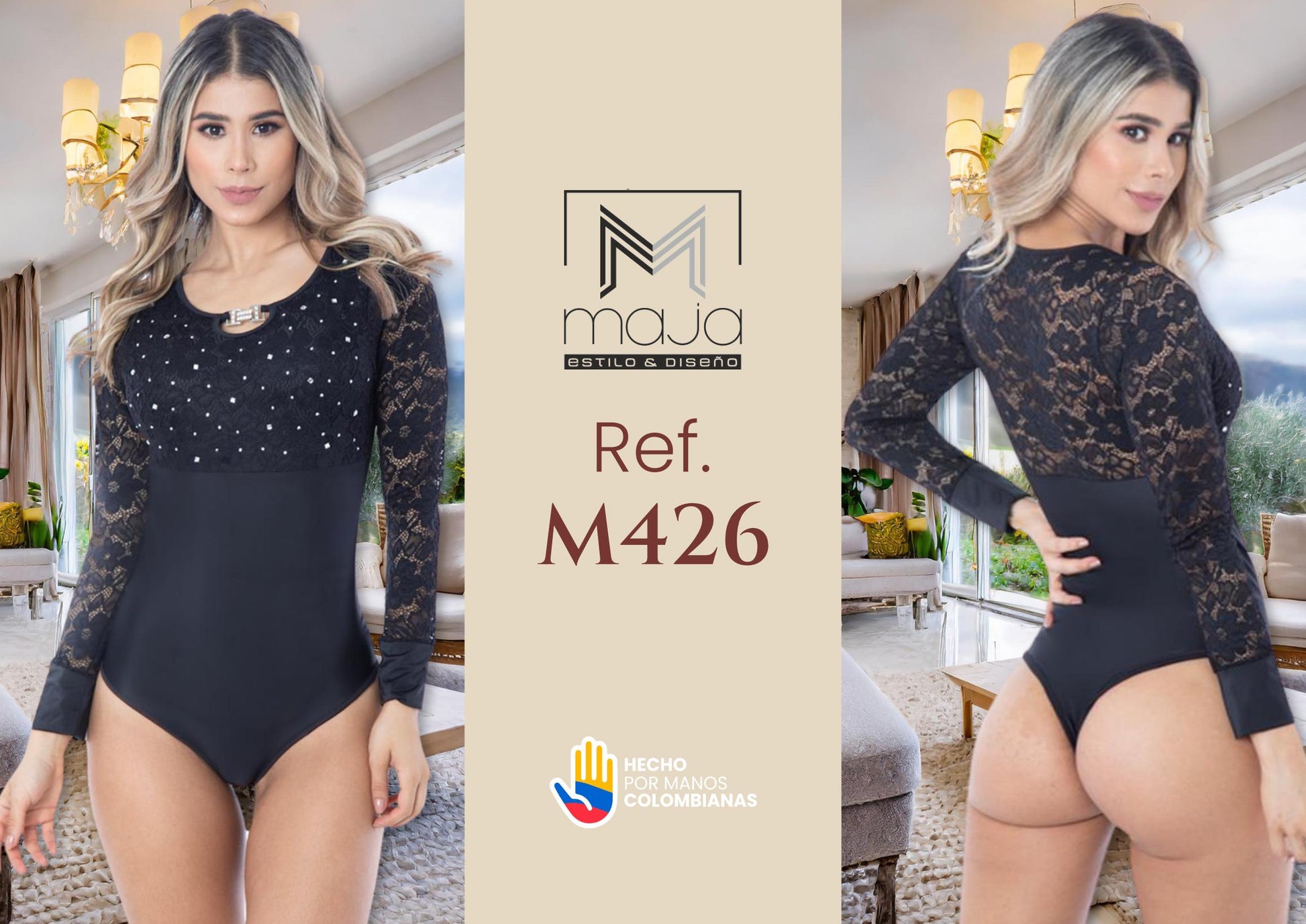 Ref. 071 -M426 Body Colombiana De Moda - ropacolombianaeneuropa