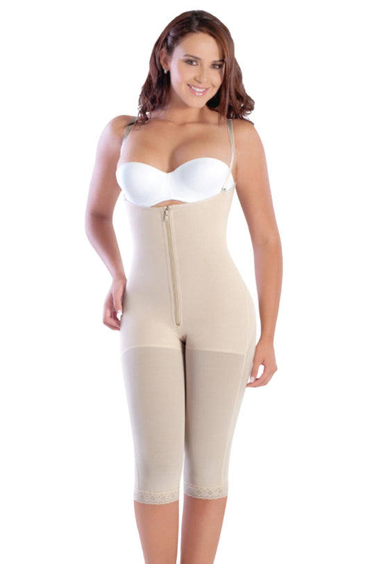 Ref. 019 -9106 Faja Tipo Capri Levantacola sin Mangas - ropacolombianaeneuropa