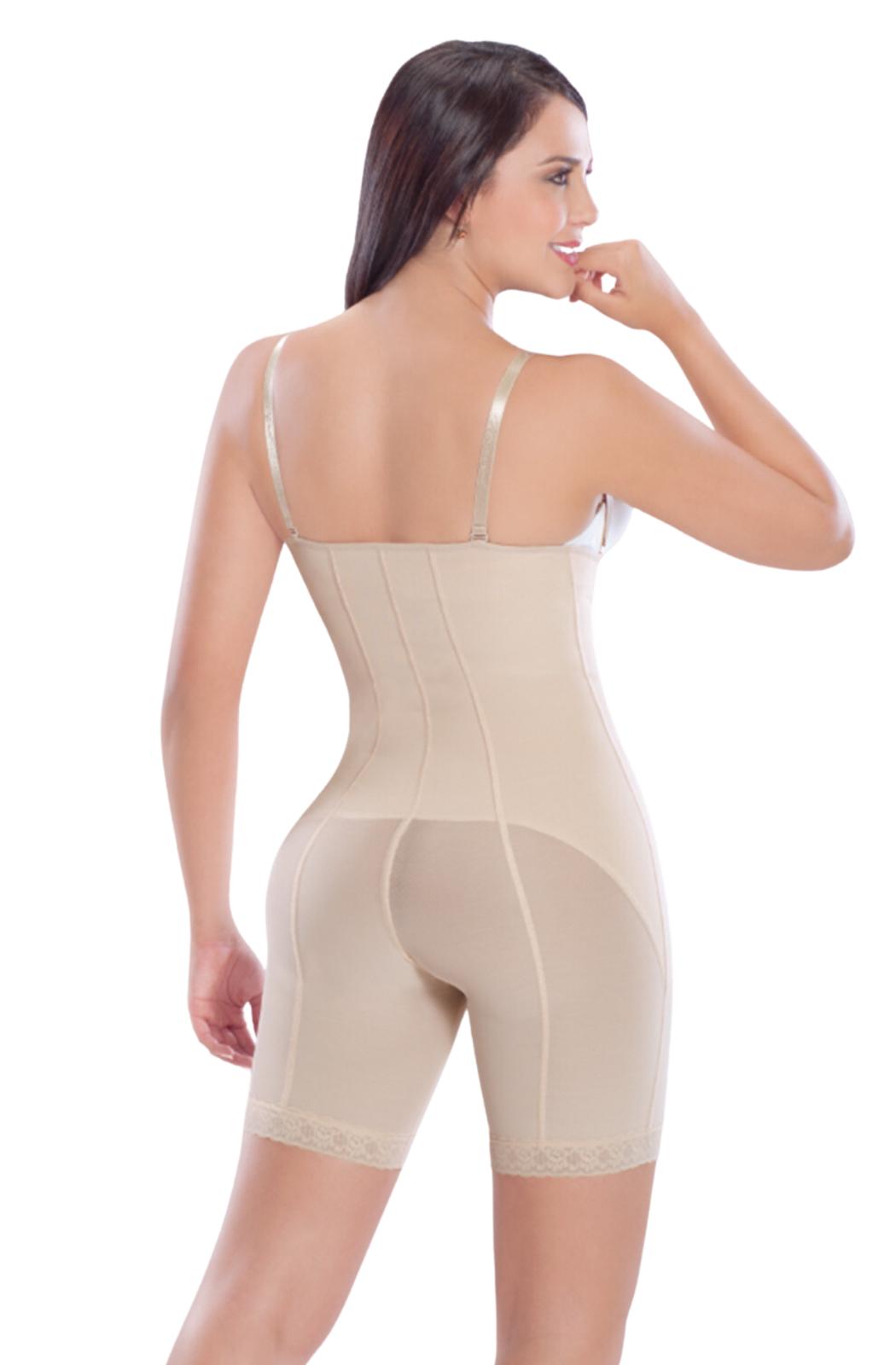 Ref. 019 -9107 Faja Medio Muslo Con Cierre Frontal - ropacolombianaeneuropa