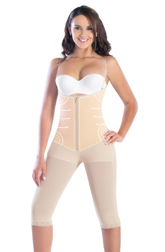 Ref. 019 -9116 Faja Tipo Capri con Cargaderas Removibles - ropacolombianaeneuropa