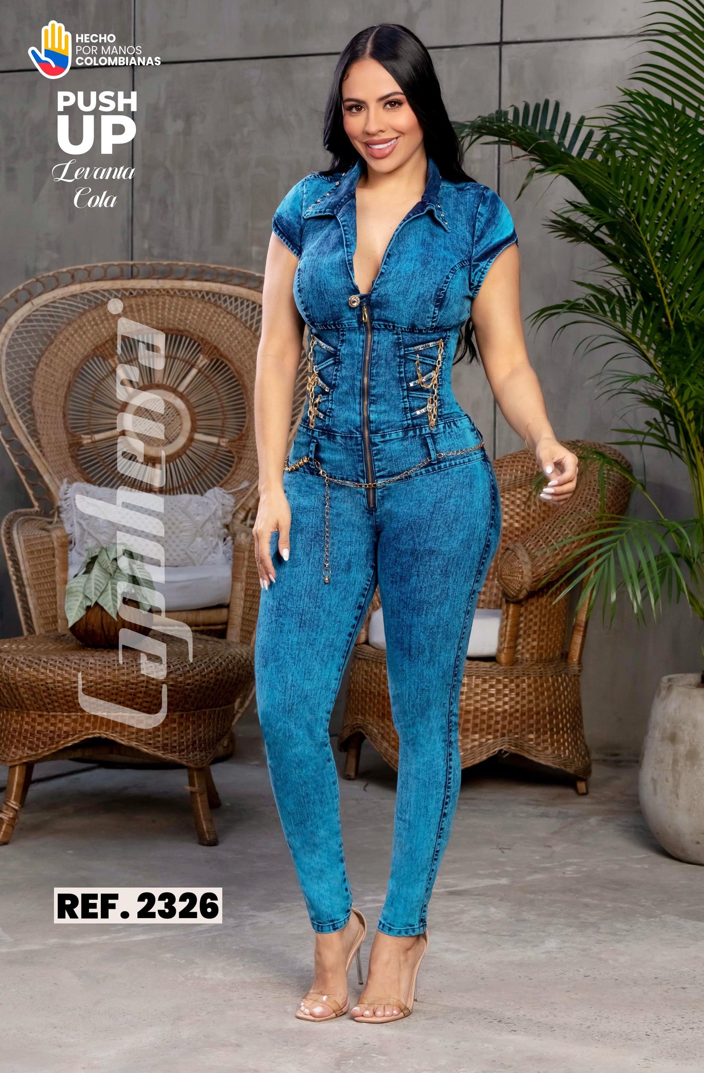 Ref. 006 -2326 ENTERIZO COLOMBIANO LEVANTA COLA - ropacolombianaeneuropa