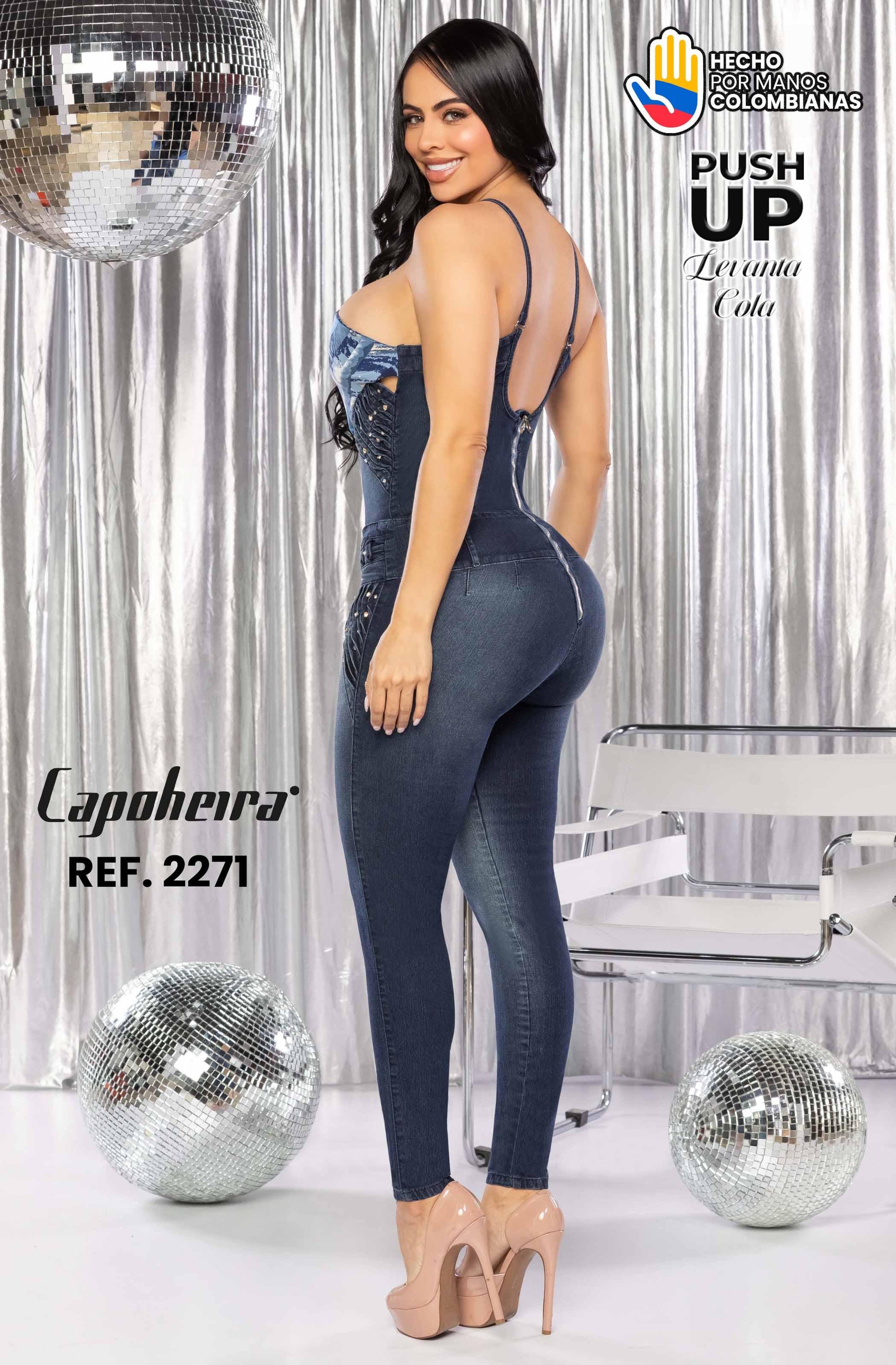Ref. 006 -2271  ENTERIZO LEVANTACOLA COLOMBIANO - ropacolombianaeneuropa