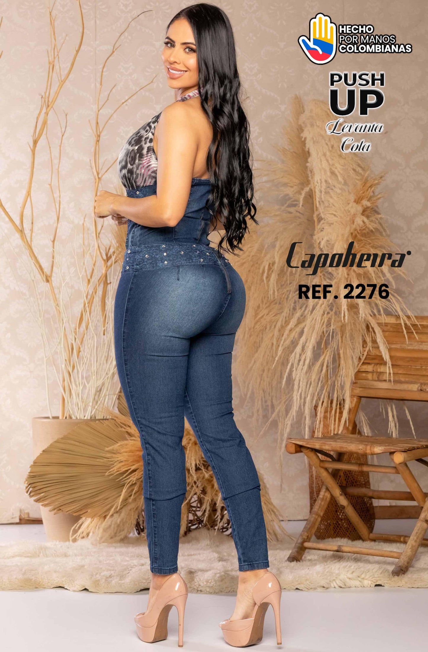 Ref. 006 -2276 ENTERIZO LEVANTA COLA COLOMBIANO - ropacolombianaeneuropa