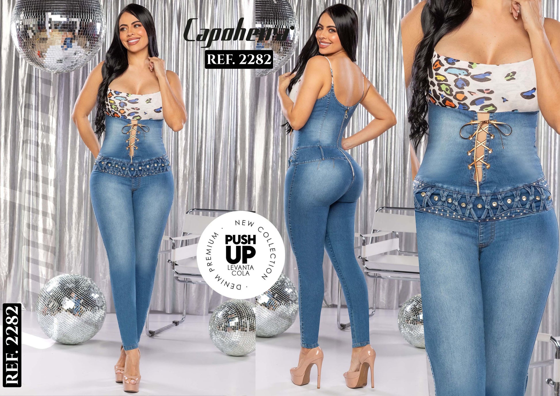 Ref. 006 -2282  ENTERIZO LEVANTACOLA COLOMBIANO - ropacolombianaeneuropa
